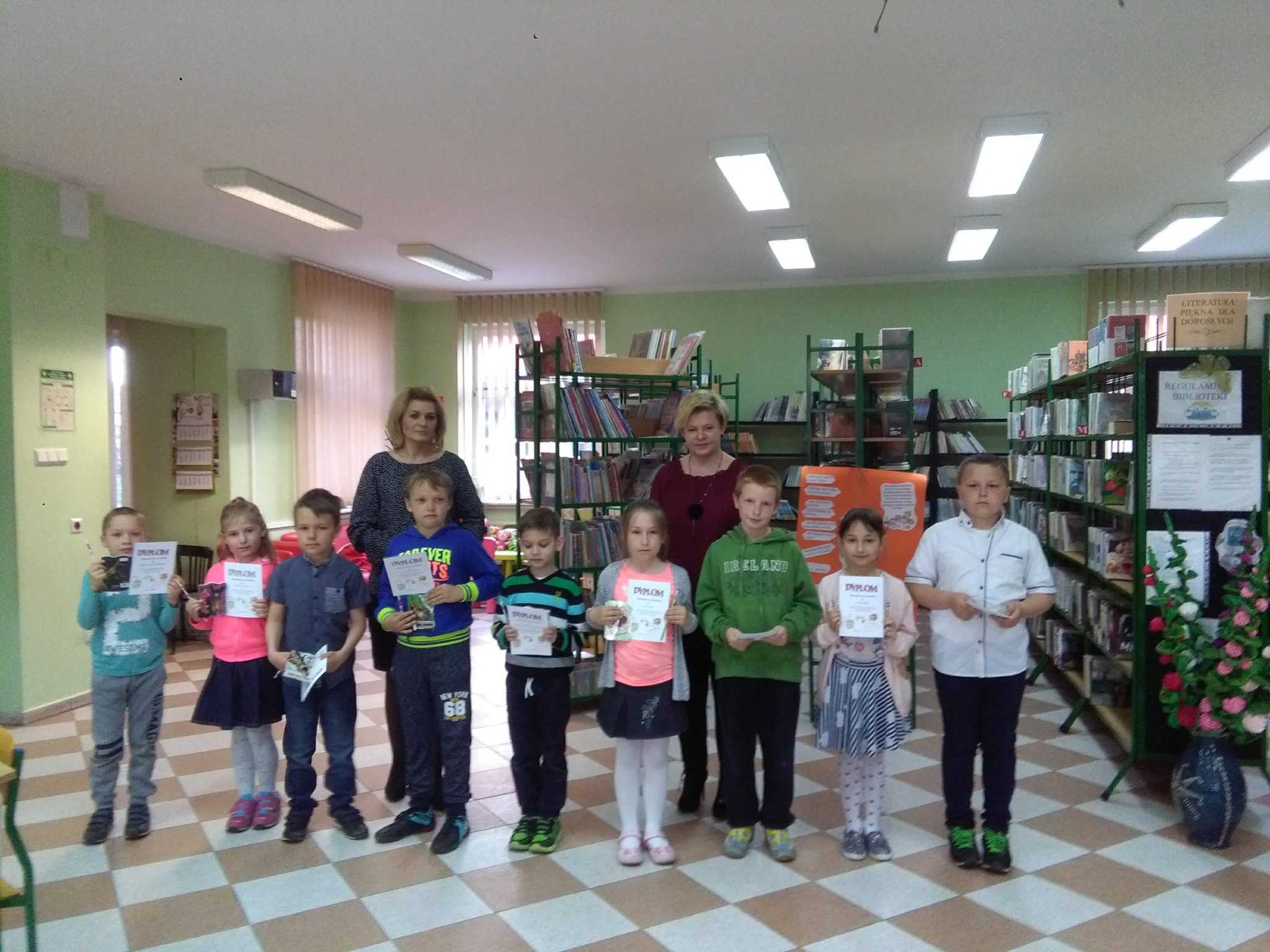 Pasowanie na czytelnika uczniów klasy II, 26.04.2018r.